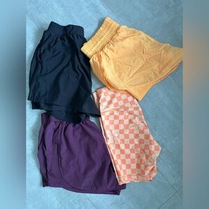 BUNDLE of work out shorts EUC